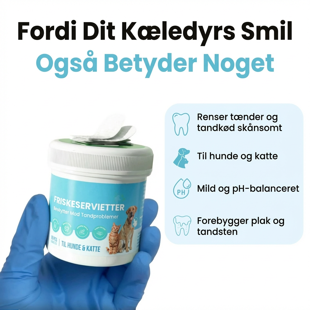 Renform - Naturlige Tandservietter til Hunde