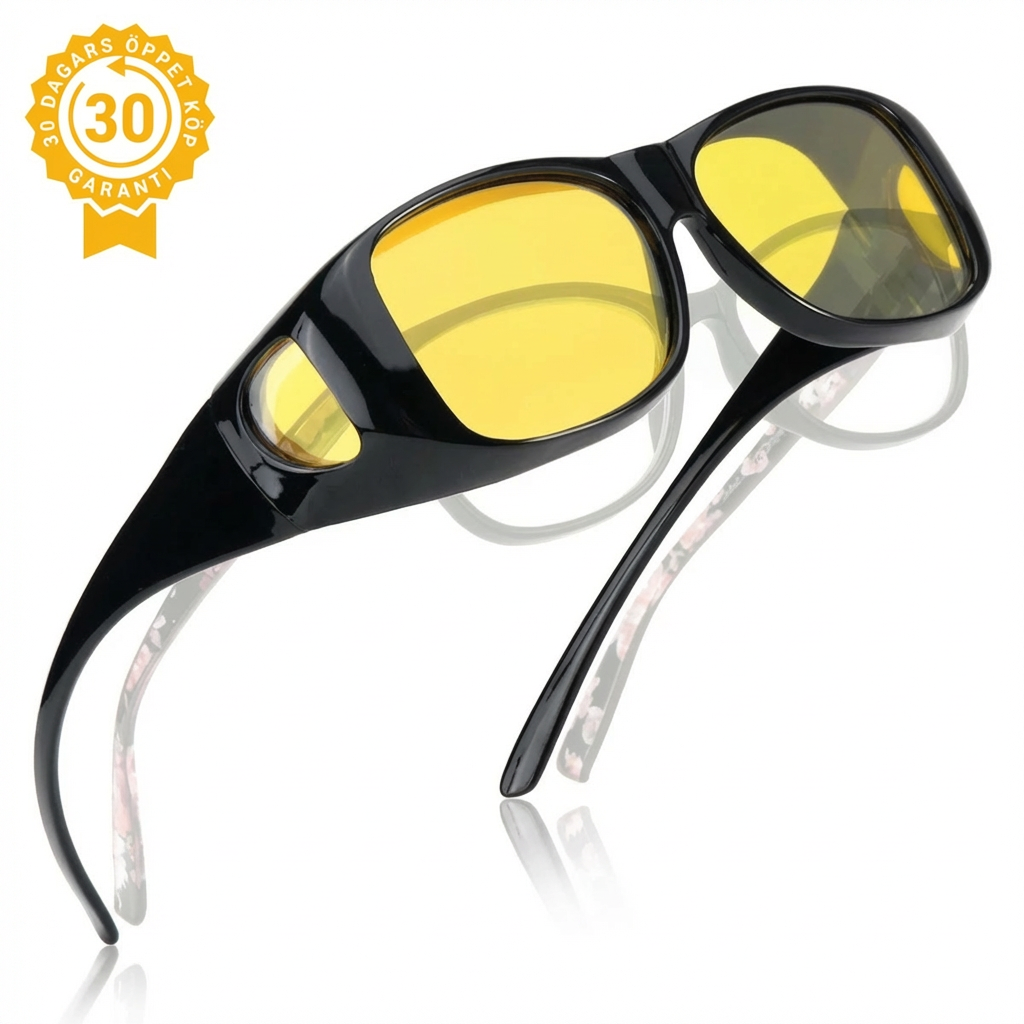 Kör i mörker utan att bli bländad