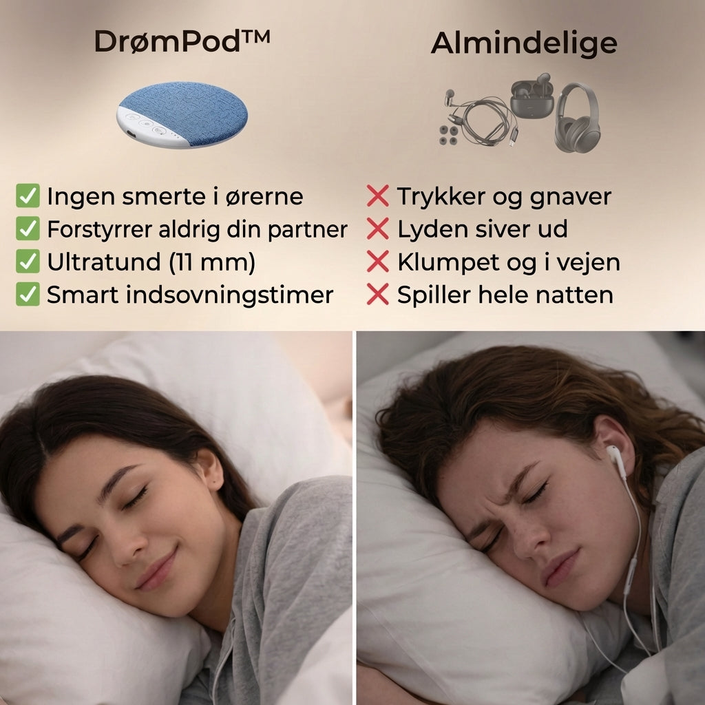 DrömPod - Sov till ditt favoritljud, utan att störa någon