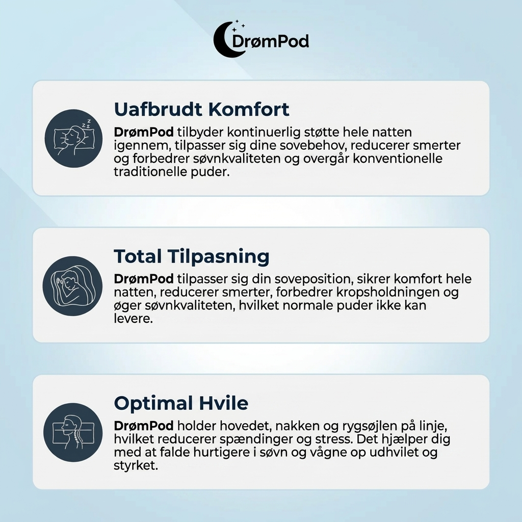 DrømPod – Optimal støtte til sidesovere
