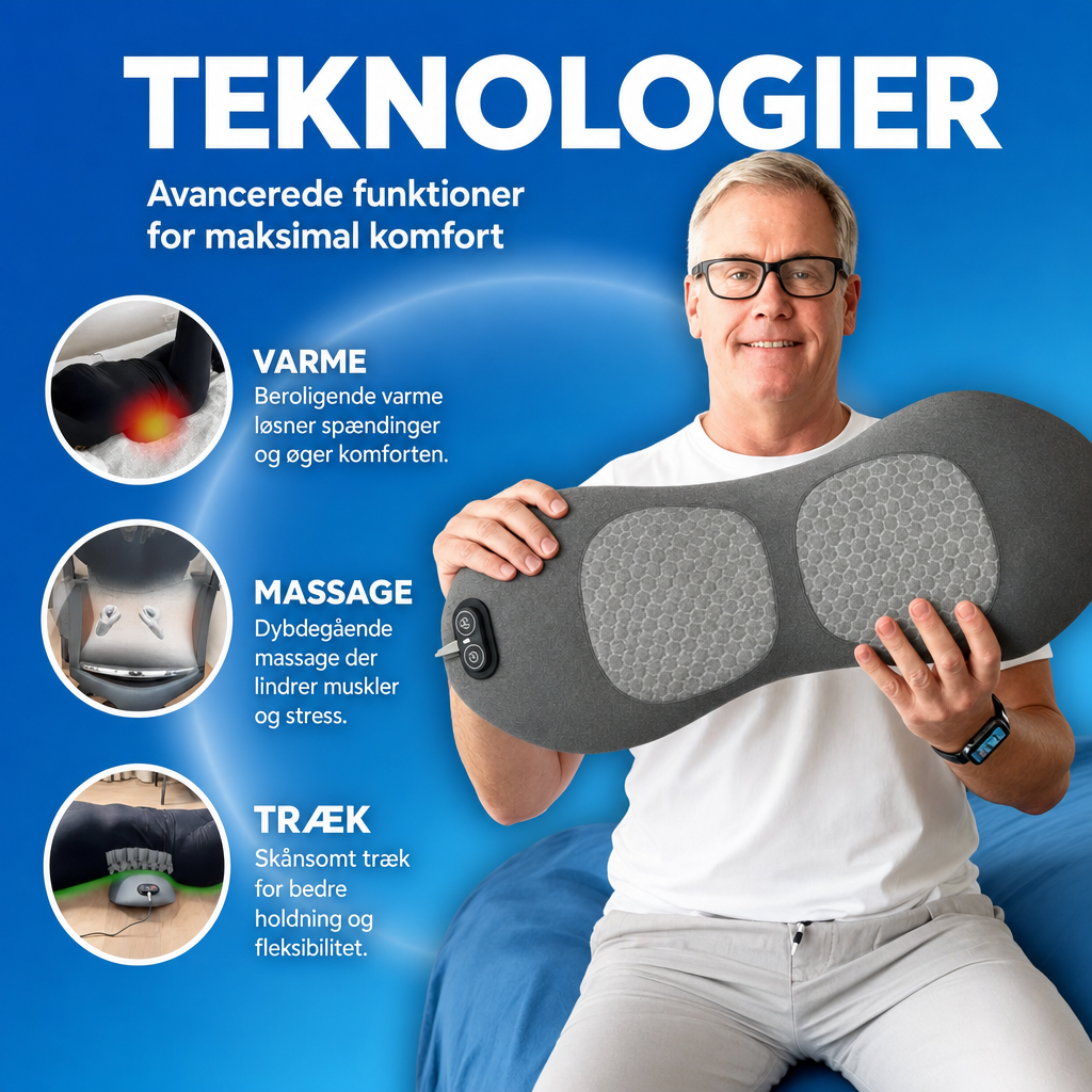 SpineRelief Trippelmetoden Massager